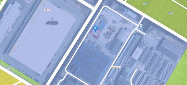 보해양조 공장 1950년 당시에는 장성공동묘지터였다.