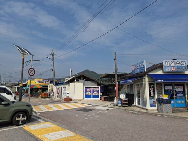 황룡전통시장 전경