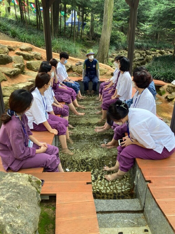 마음건강치유센터 프로그램 모습 ⓒ 장흥군
