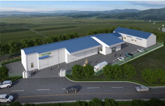 새롭게 조성될 진원농협 농산물산지유통센터 조감도